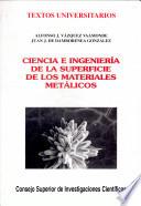 Ciencia e ingeniería de la superficie de los materiales metálicos