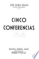 Cinco conferencias