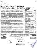 Circular PR, guía contributiva federal para patronos puertorriqueños