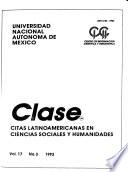 Citas latinoamericanas en ciencias sociales y humanidades
