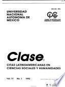 Citas latinoamericanas en ciencias sociales y humanidades