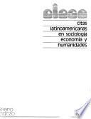 Citas latinoamericanas en sociología, economía y humanidades