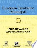 Ciudad Valles estado de San Luis Potosí. Cuaderno estadístico municipal 1996