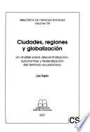 Ciudades, regiones y globalización