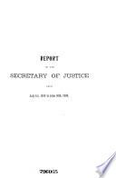 Civil Report, 1899-1900