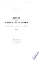 Civil Report of the Military Governor, 1901