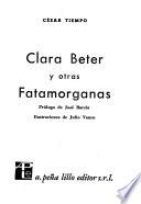Clara Beter y otras fatamorganas