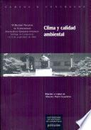 Clima y calidad ambiental