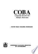 Coba, lenguaje secreto del hampa boliviano