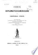 Códice diplomatico-americano de Cristóbal Colón