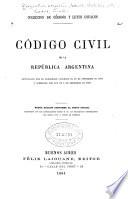 Código civil de la República Argentina