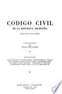 Código civil de la República Argentina