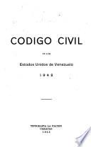 Código civil de los estados unidos de Venezuela, 1942