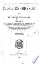 Código de comercio de la Republica dominicana