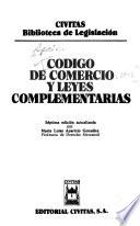Código de comercio y leyes complementarias