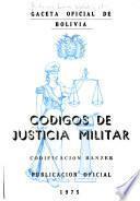 Códigos de justicia militar