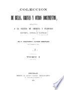 Colección de bulas, breves y otros documentos relativos a la iglesia de América y Filipinas