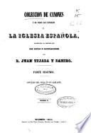 Coleccion de cánones de la iglesia española
