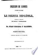 Coleccion de cánones de la iglesia española