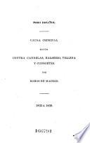 Coleccion de causas celebres contemporaneas