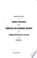 Coleccion de causas celebres contemporaneas