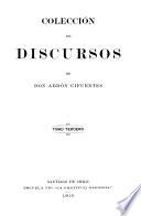 Colección de discursos de don Abdón Cifuentes ...
