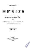 Colección de documentos inéditos para la historia de España [ed.] por M. Fernandez Navarrete [and others].