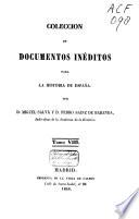 Colección de documentos inéditos para la historia de España