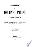 Colección de documentos inéditos para la historia de España