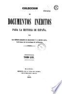 Coleccion de documentos ineditos para la historia de Espana