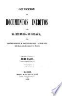 Coleccion de documentos ineditos para la historia de Espana