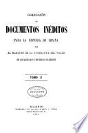 Colección de documentos inéditos para la historia de España