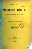 Coleccion de documentos ineditos para la historia de Espana