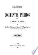 Coleccion de documentos ineditos para la historia de Espana