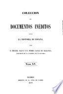 Colección de documentos inéditos para la historia de España