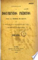 Coleccion de documentos ineditos para la historia de Espana