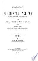 Colección de documentos ineditos relativos al descubrimiento