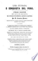 Colección de documentos literarios del Perú