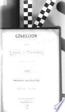 Colección de leyes, decretos, acuerdos y resoluciones