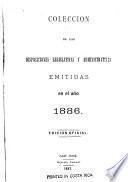 Coleccion de leyes y decretos