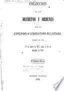Coleccion de los decretos y ordenes