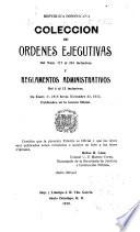 Colección de órdenes ejecutivas