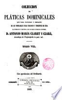 Colección de pláticas dominicales...