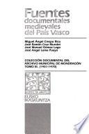 Colección documental del Archivo Municipal de Mondragón: 1451-1470