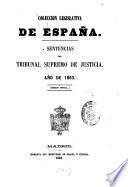 Coleccion legislativa de España