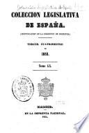 Colección legislativa de España