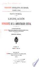Colección legislativa de España ...