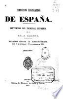 Colección legislativa de España