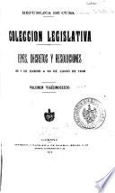 Colección legislativa