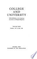 College and University